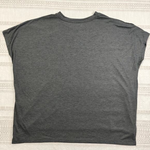 Under Armour Graphic Workout Top Gray Loose Fit Size XL - Picture 2 of 6